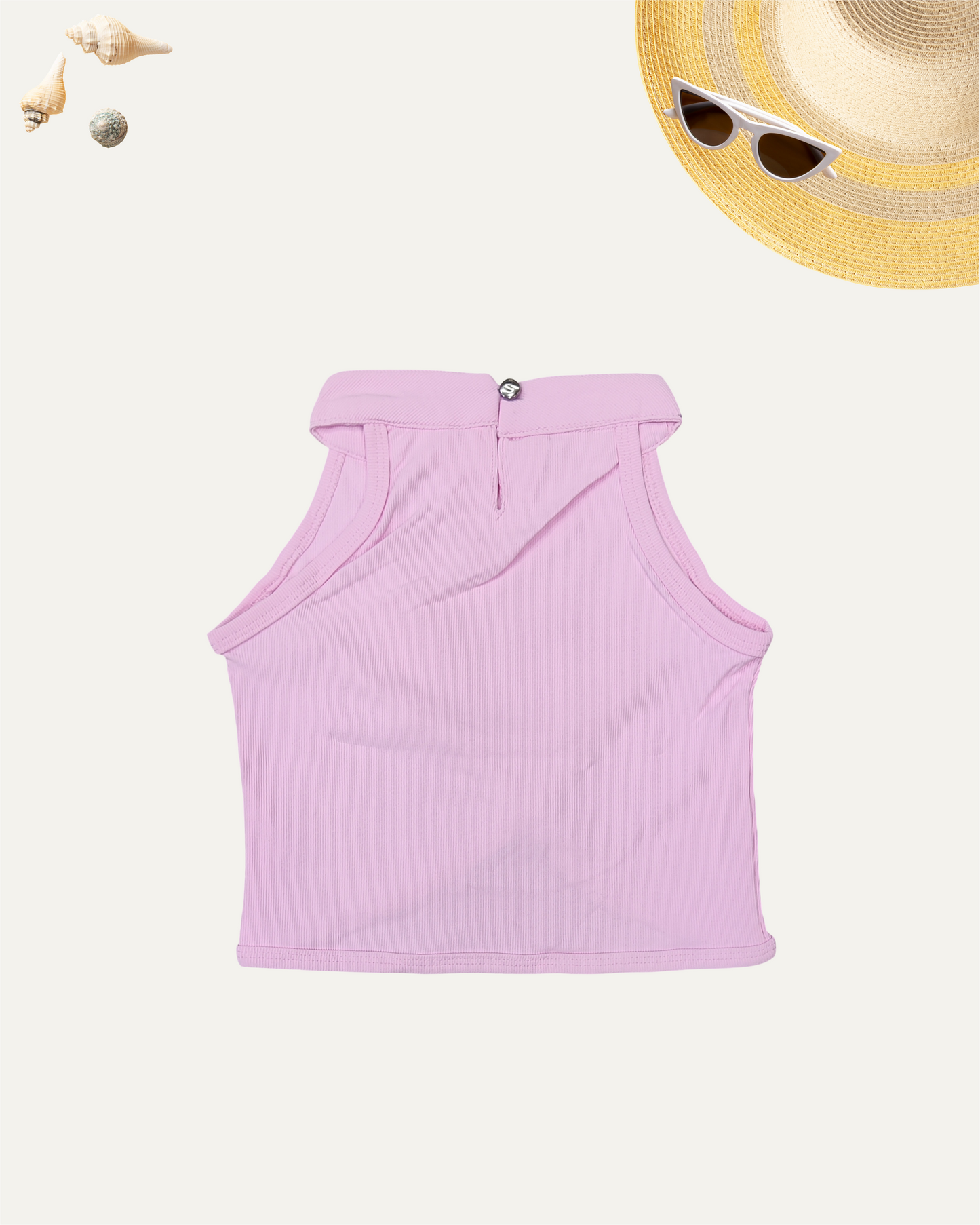 GIRLS BABY PINK TANK TOP (1-8 YEARS) - Girlism