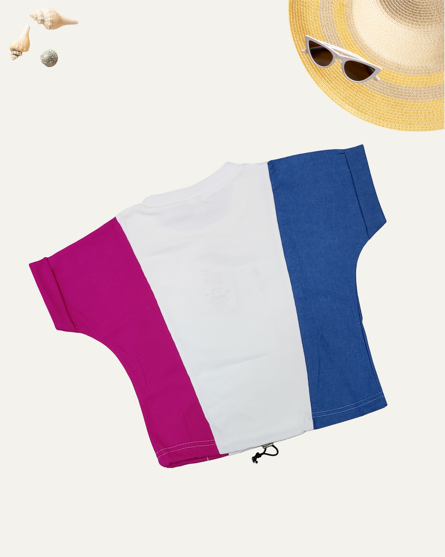 GIRLS COLOUR POP T-SHIRT (HOT PINK) (4-12 YEARS) - Girlism