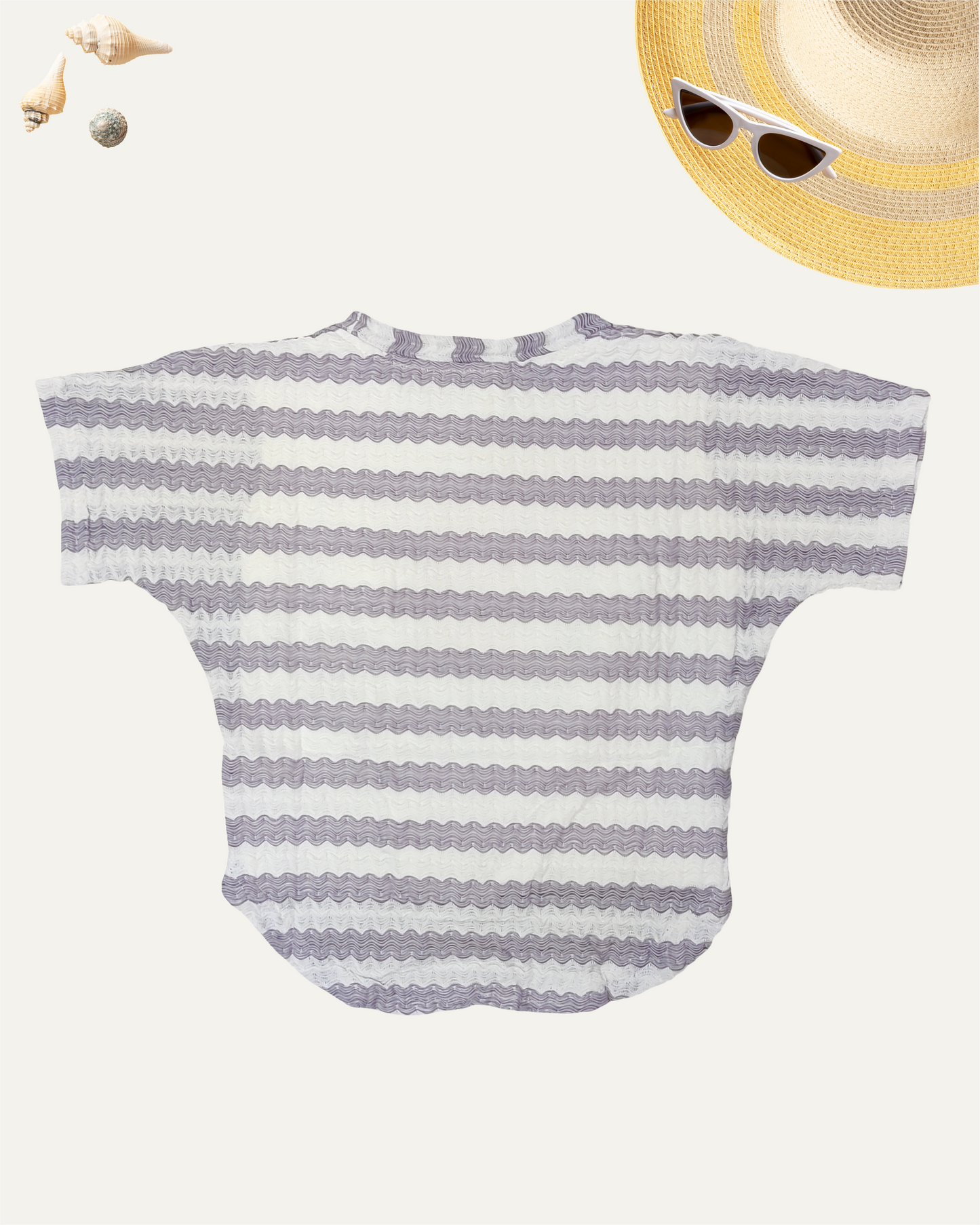 GIRLS LILAC STRIPED TOP (0-12 YEARS) - Girlism