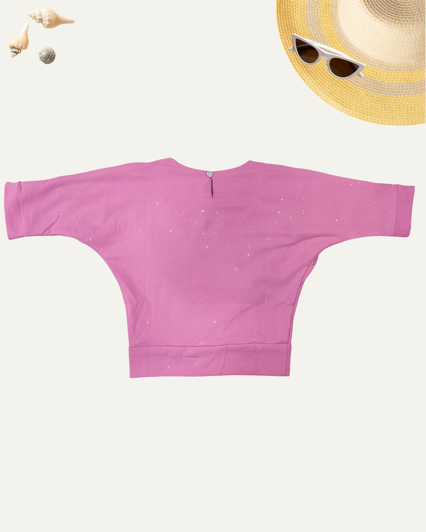 GIRLS PINK DRAPED TOP (1-12 YEARS) - Girlism