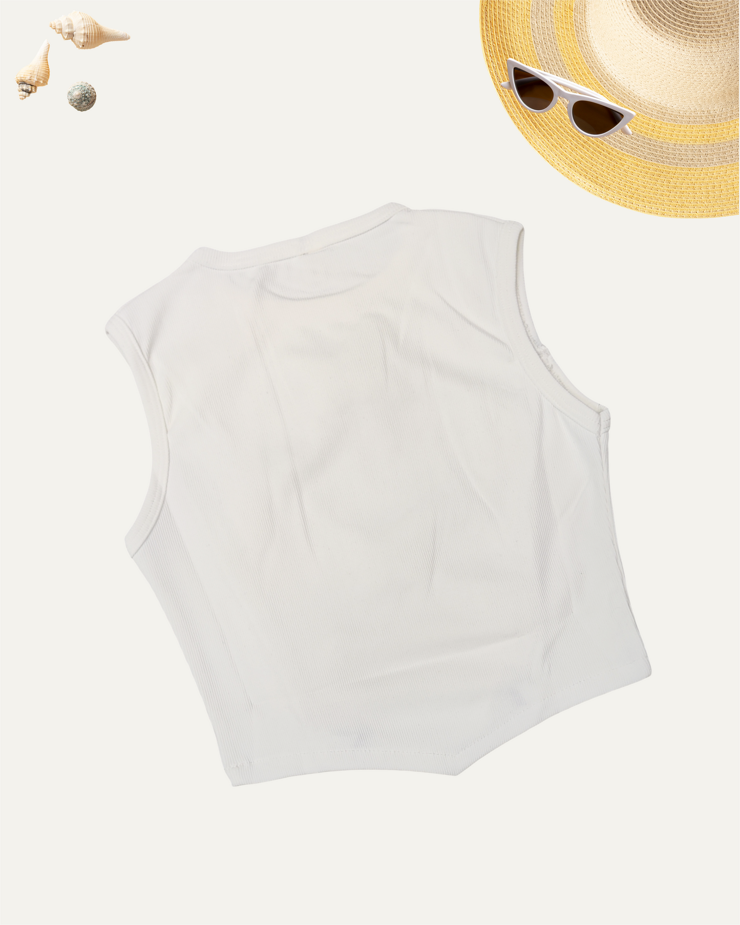 GIRLS WHITE BUTTERFLY TOP (4-12 YEARS) - Girlism