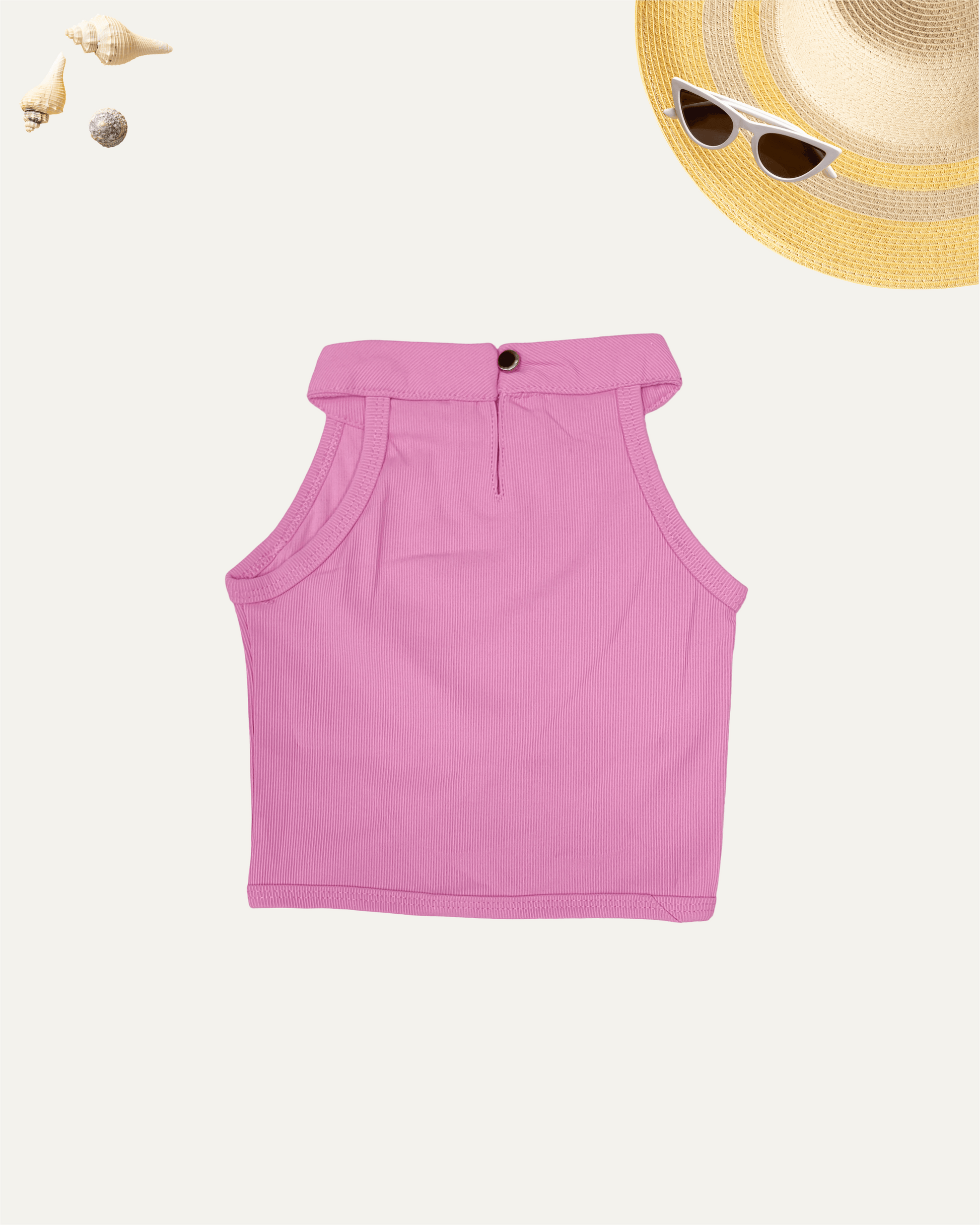 GIRLS PINK TANK TOP (1-8 YEARS) - Girlism