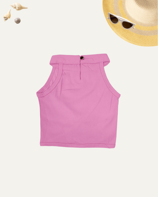 GIRLS PINK TANK TOP (1-8 YEARS) - Girlism