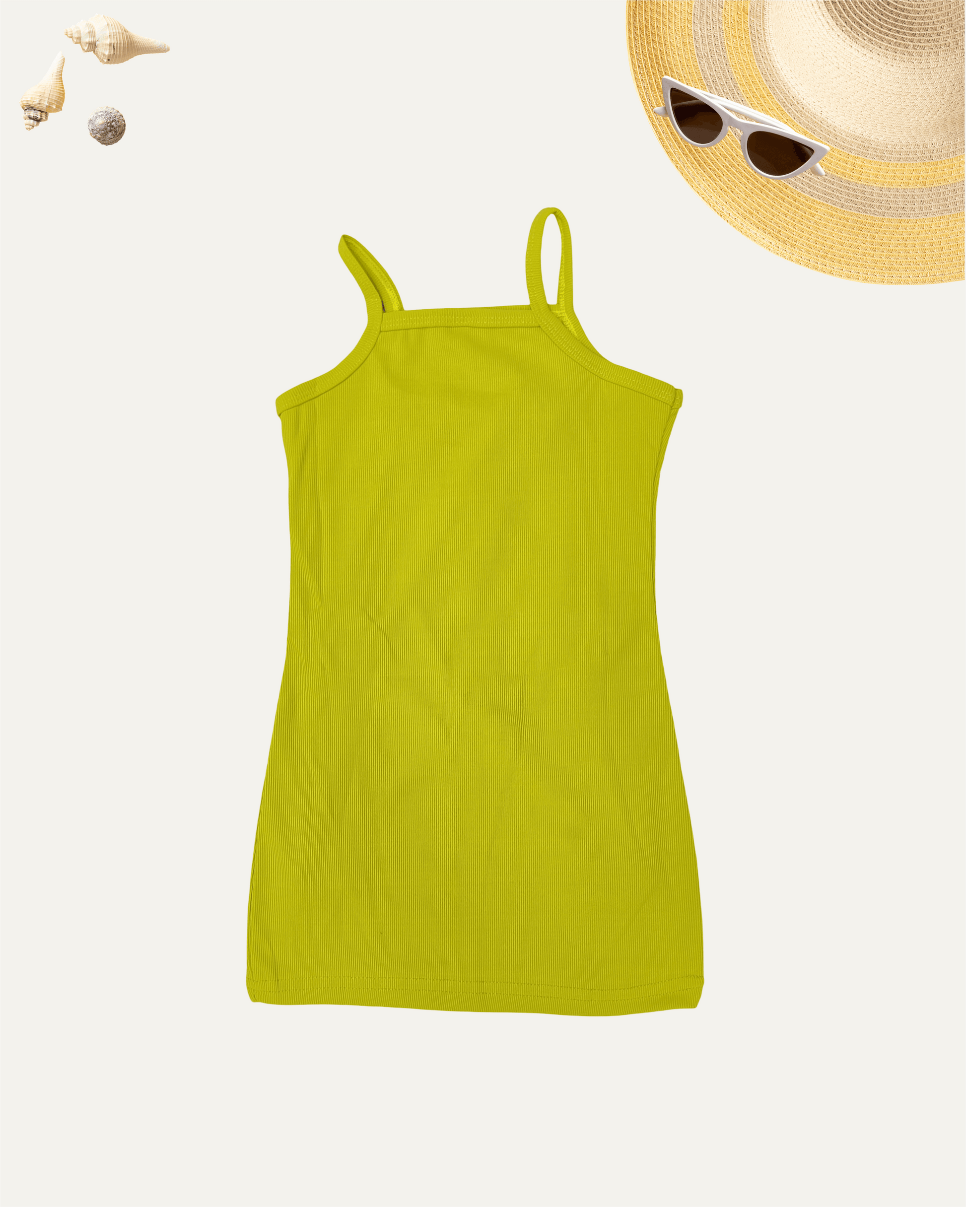 GIRLS FLORAL MINI DRESS (MUSTARD YELLOW) (2-8 YEARS) - Girlism