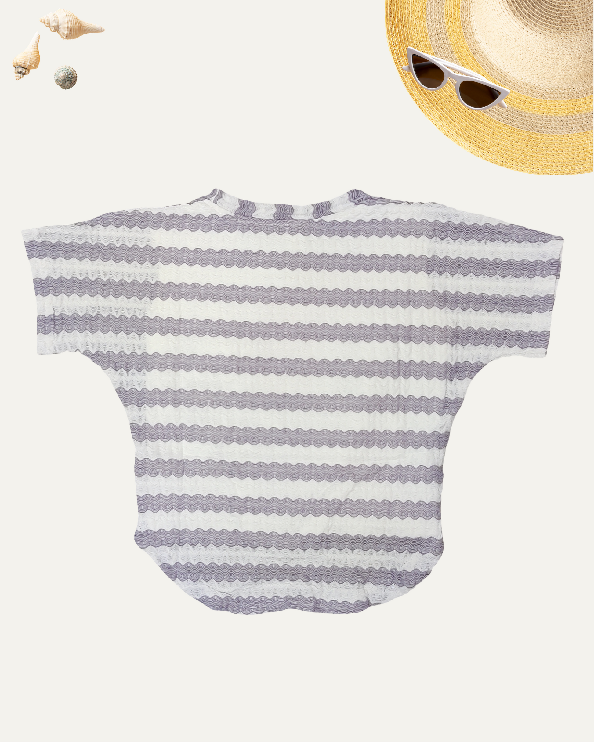 GIRLS LILAC STRIPED TOP (0-12 YEARS) - Girlism